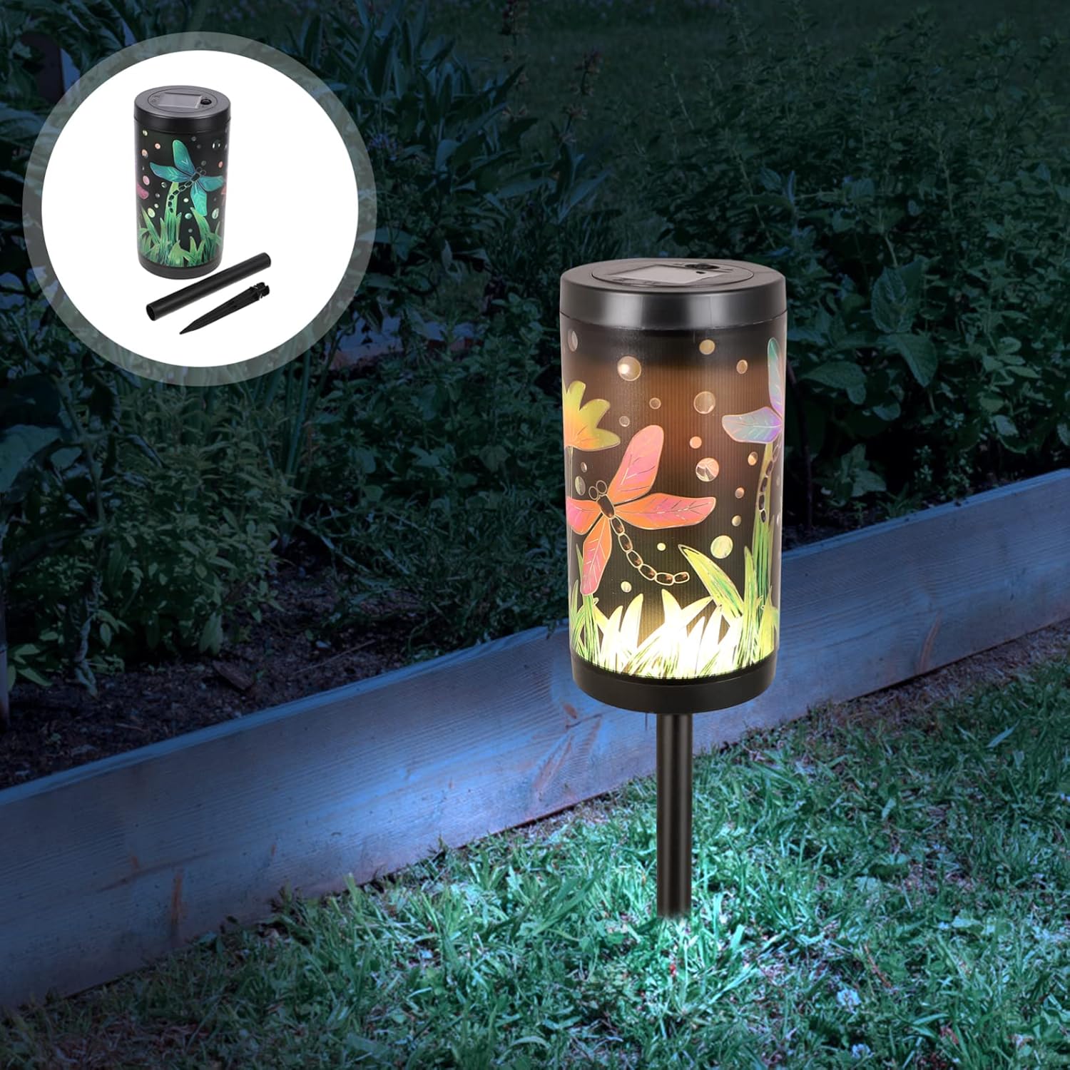 Led Garden Lights Solar LanternOutdoor, Garden Decorative Landscape Lamp