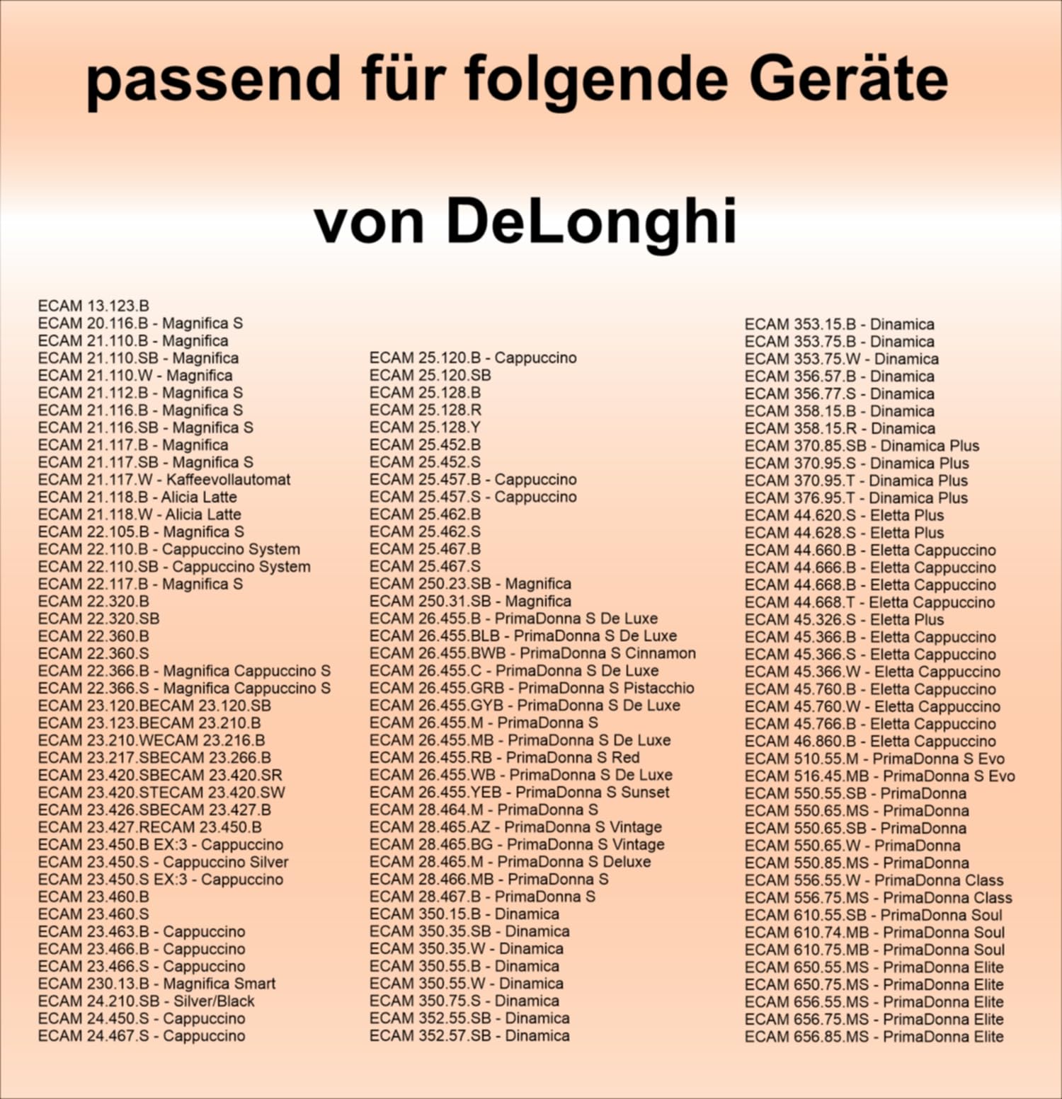 Uszczelka pasująca do DeLonghi ECAM osłona komory parowej komory rozszerzającej