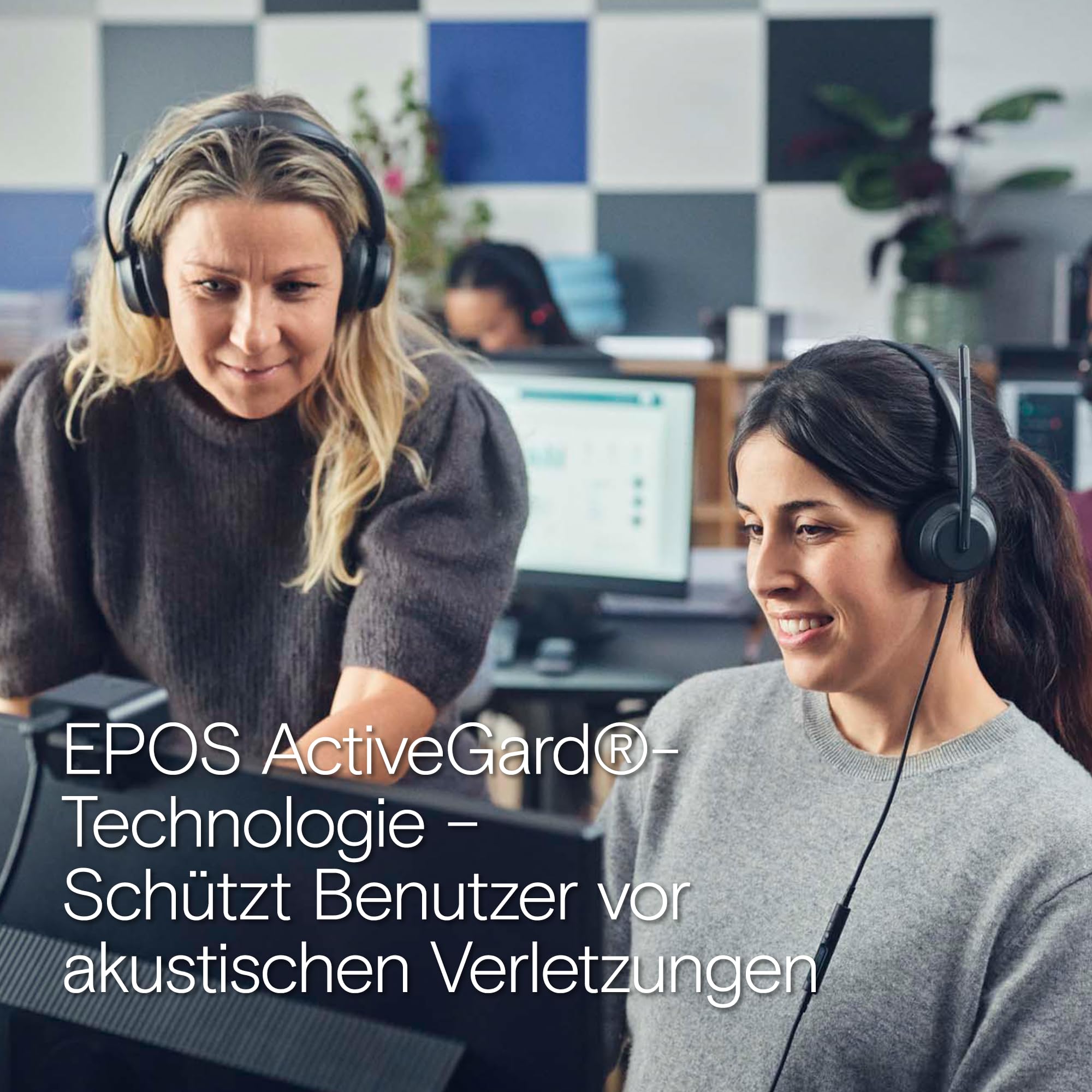 EPOS IMPACT 730T - Mono kabelgebundenes USB-C & USB-A-Headset für PC mit Noise-Cancelling-Mikrofon, Microsoft Teams zertifiziert, In-Line-Steuerung, bequeme Passform, ideal für Büro- & Remote-Arbeit
