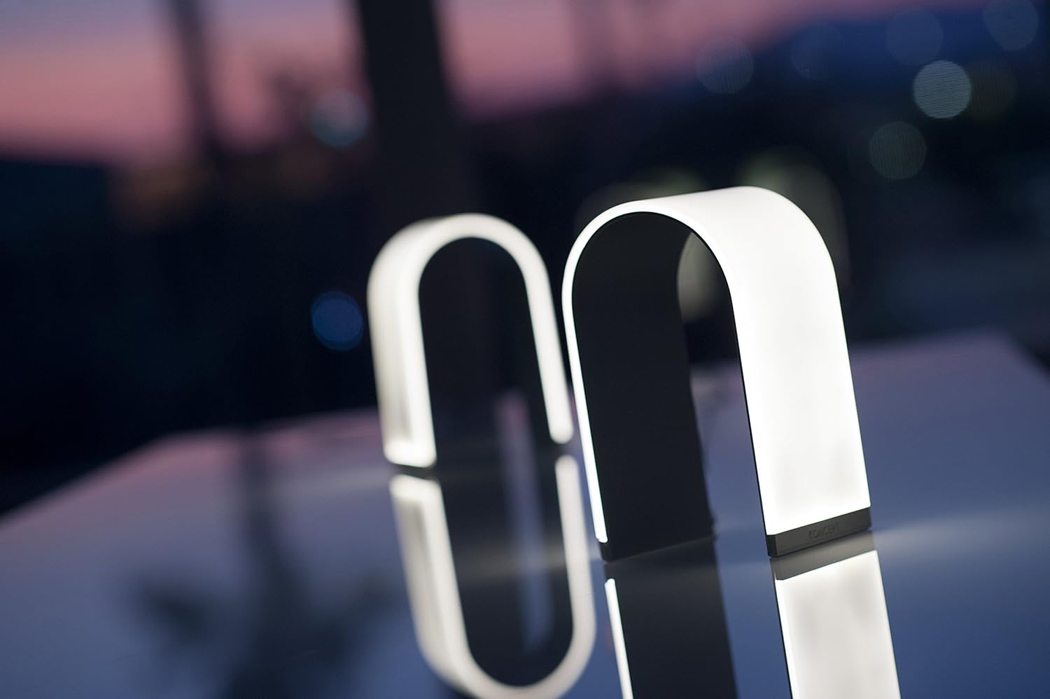 Buy 2 get 3 Koncept Mr. N Table Lamp (Metallic Black; Soft White Light), NL1-S-MBK-DSK