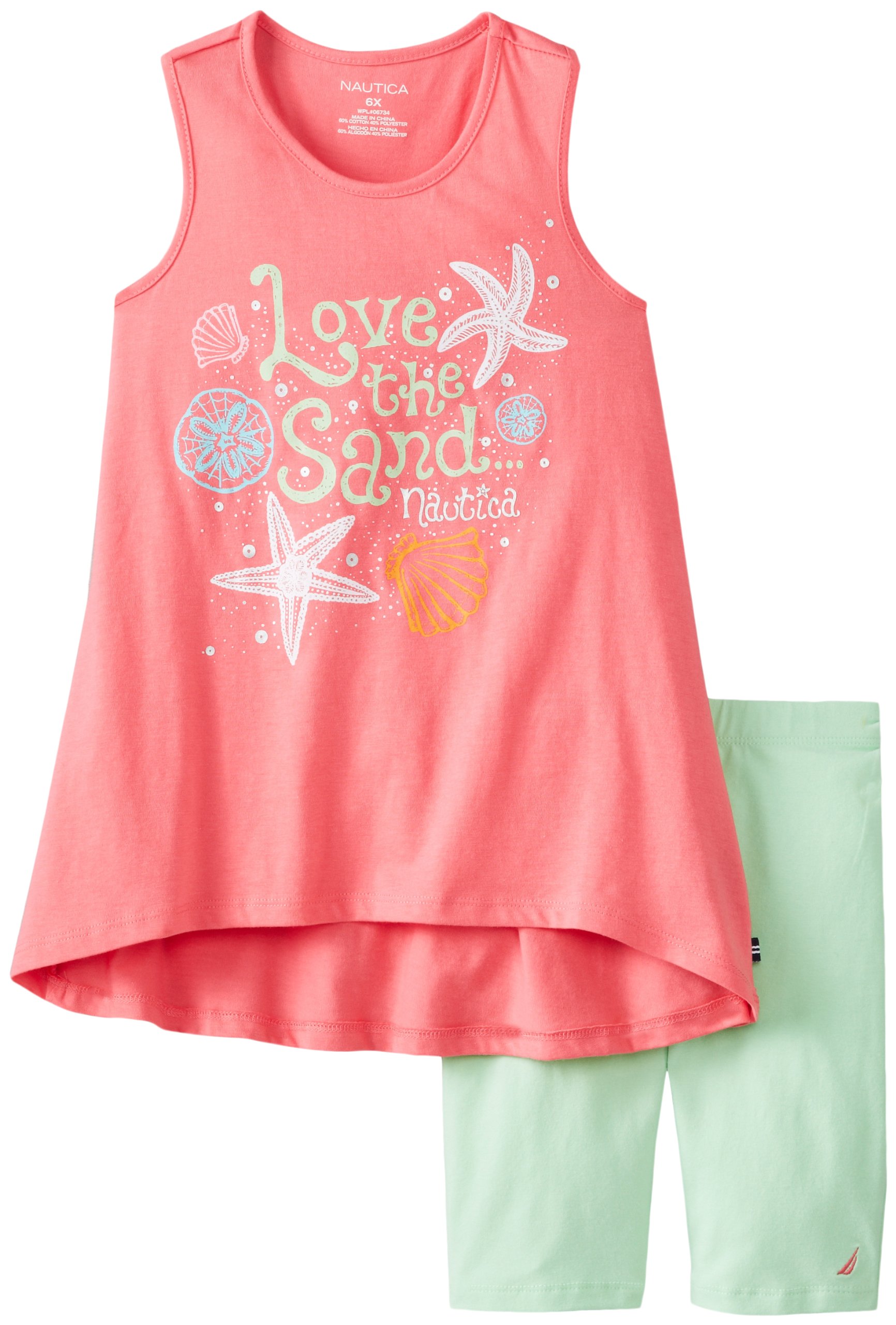 Nautica Girls' Love The Sand Short Set