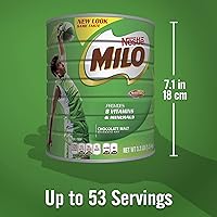 Vista 7 de Milo Chocolate Malt Beverage Mix 3.3 Pound Can