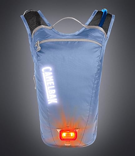 Miniatura 6 de CamelBak Hydrobak Mochila de hidratación ligera para bicicleta, 50 onzas, color azul serenidad