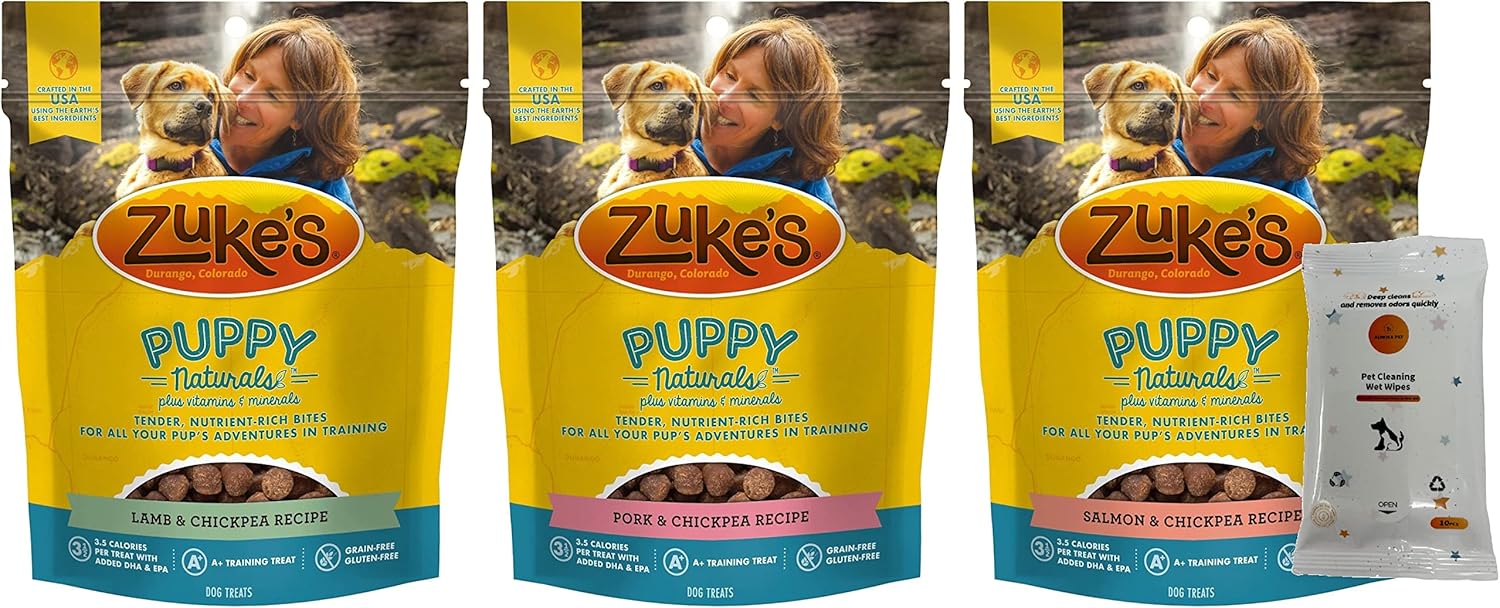 Aurora Pet Variety Pack (3) Zukes Puppy Naturals Dog