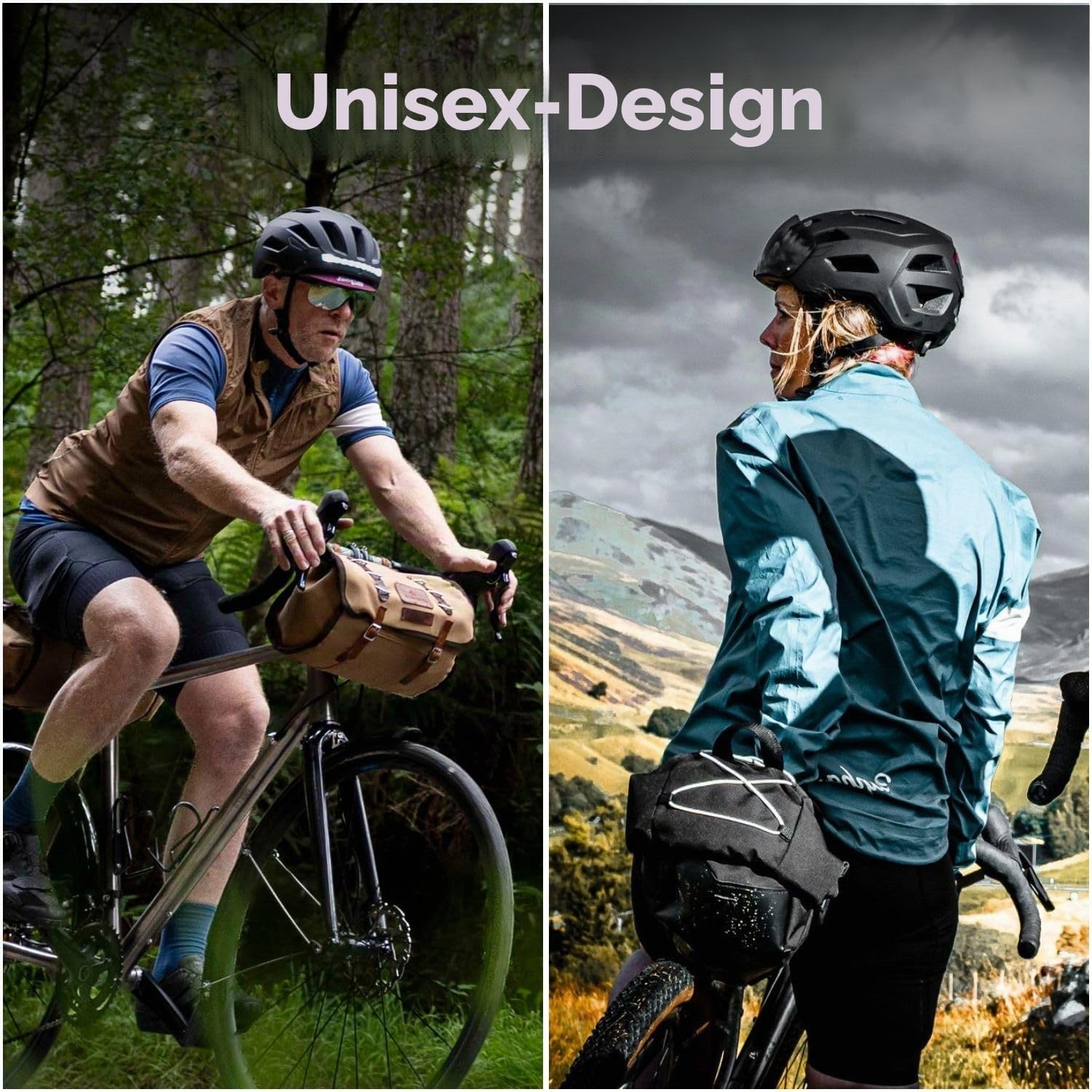 GOOFF Rider Fahrradhelm Damen Herren – E-Bike Helm für Erwachsene, Leicht Verstellbar mit Belüftung, geeignet für Rennrad, MTB und Citybike