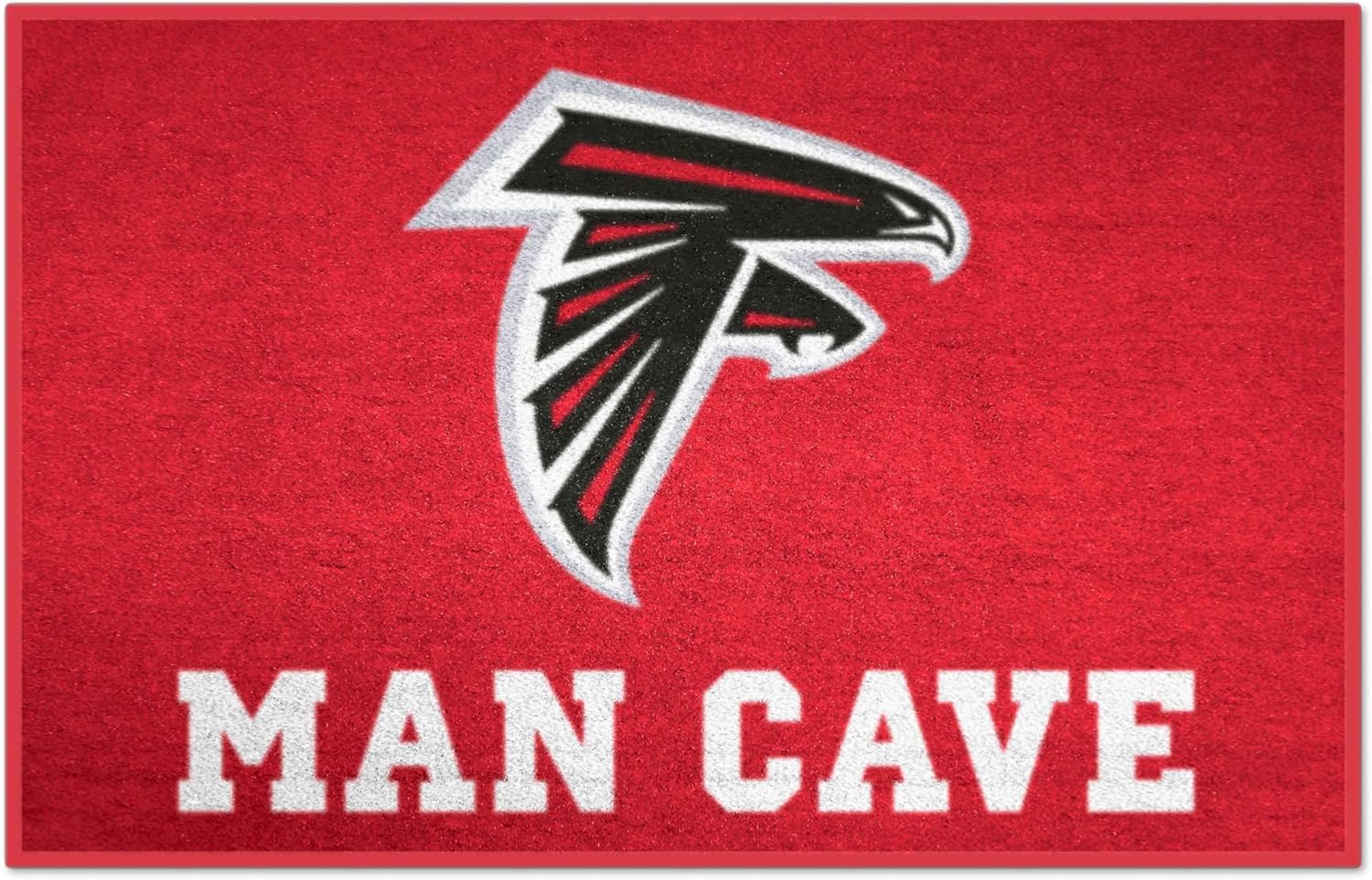 FANMATS 14265 NFL Atlanta Falcons Nylon Universal Man Cave Starter Rug , 19"x30"