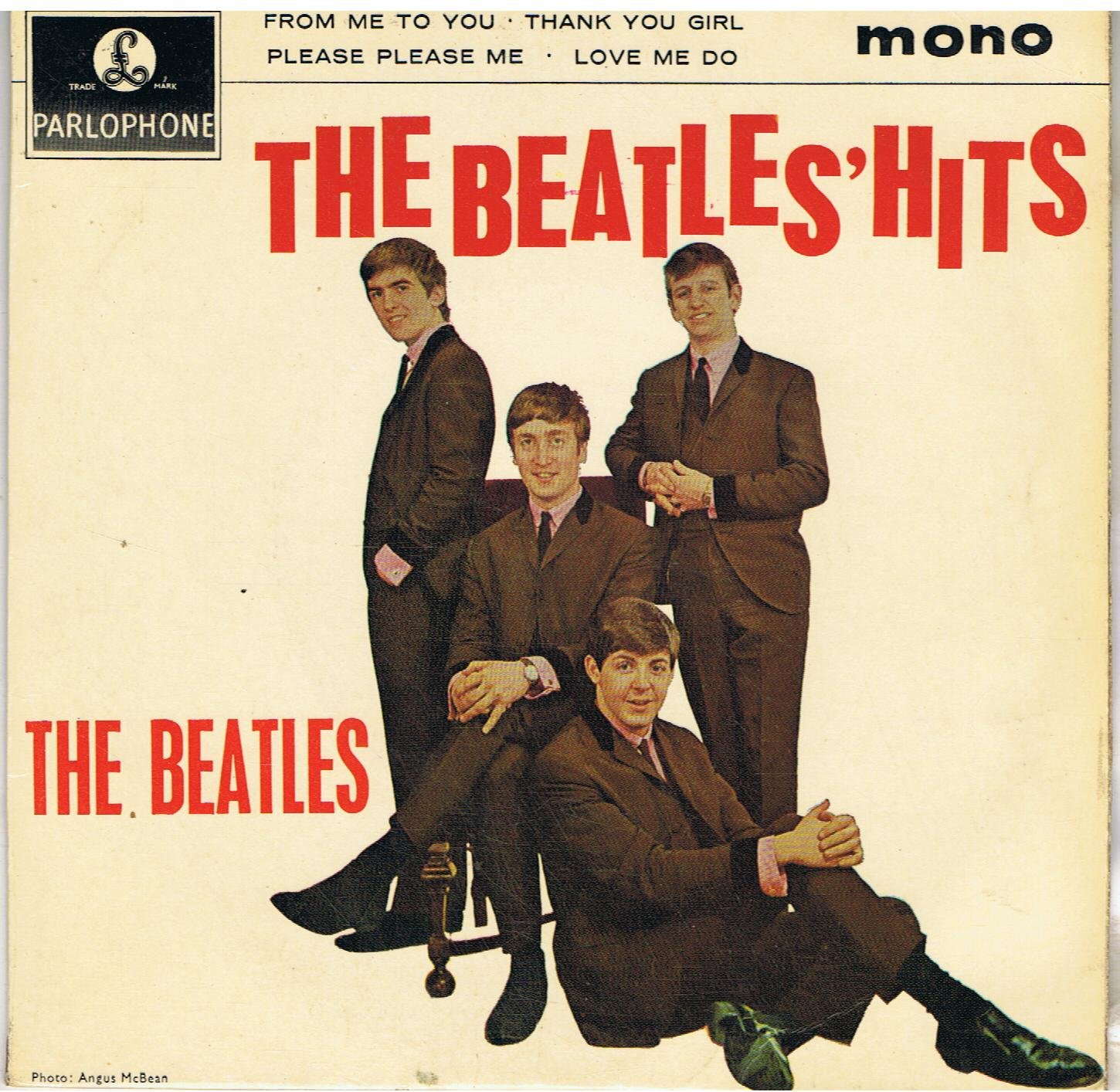 EP☆BEATLES☆Million Sellers UK Y/B Parlop The Beatles' Hits [7