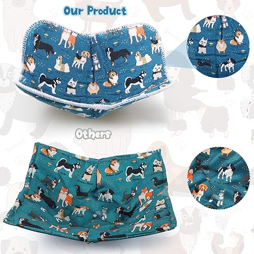 Miniatura 7 de Cunhill 4 piezas de soportes para cuencos de microondas, almohadillas para ollas, soportes para ollas calientes, multiusos, soportes para platos a