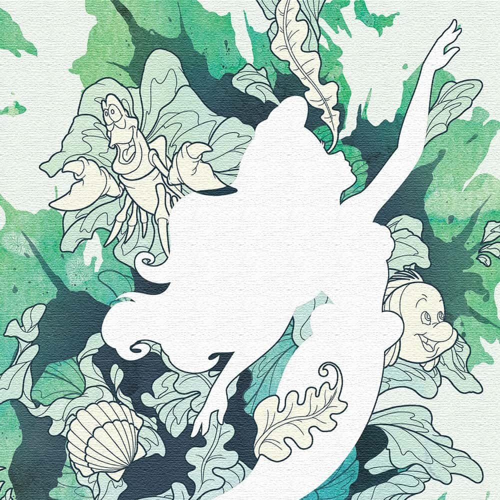 Amazon Co Jp アートデリ ポスター アリエルのファブリックパネル インテリア 雑貨 アート ディズニープリンセス リトルマーメイド Dsny 1710 11 Dsny 1710 11 ホーム キッチン