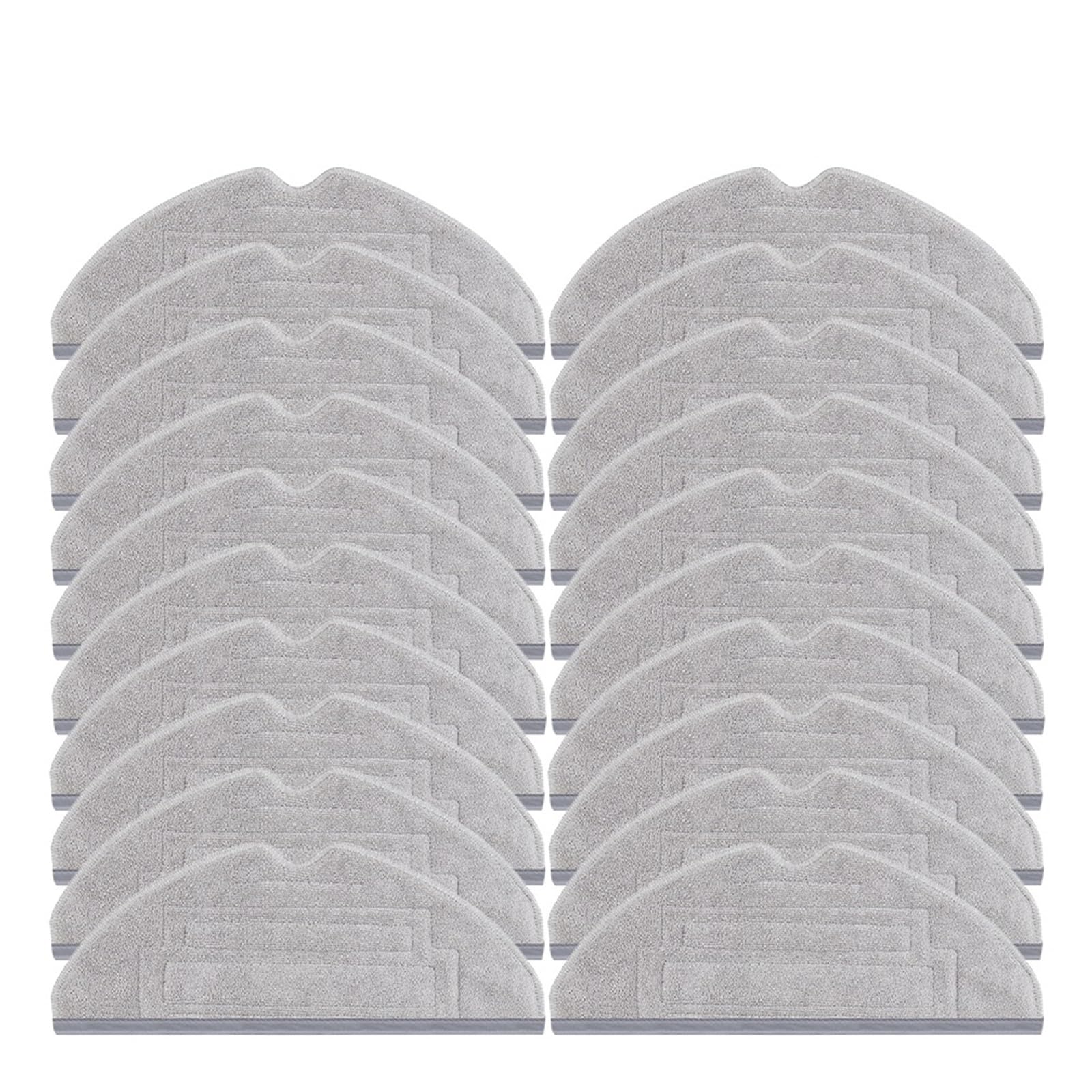 HIZON Double Vibration Mop Pad Vacuum Cleaner Robot Mop Rags Parts Mop Cloths Accessories，Compatible For Roborock， S8 S8PLUS S8+ S8Pro Ultra G20(SET6)