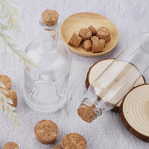 Miniatura 6 de 30 tapones de corcho, corchos para botellas de vino, tapones de corcho cónicos de madera, tapones para botellas de vino, tapones de madera suave,