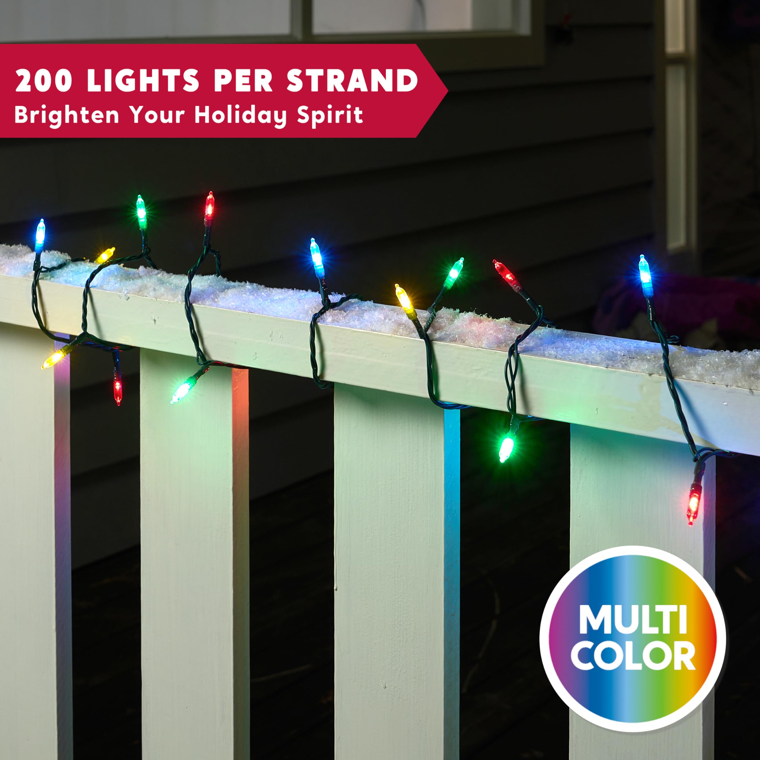 200 Count Christmas Lightsnull