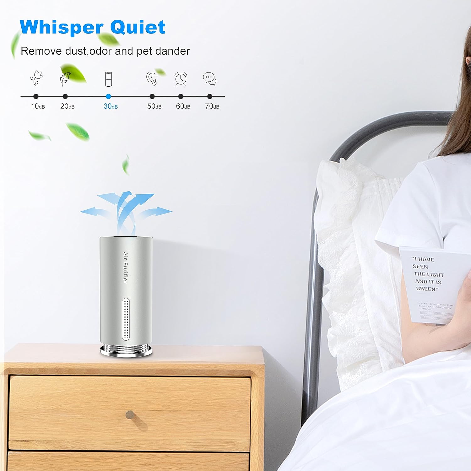 Travel Air Purifier + Timeage Home Air Purifier