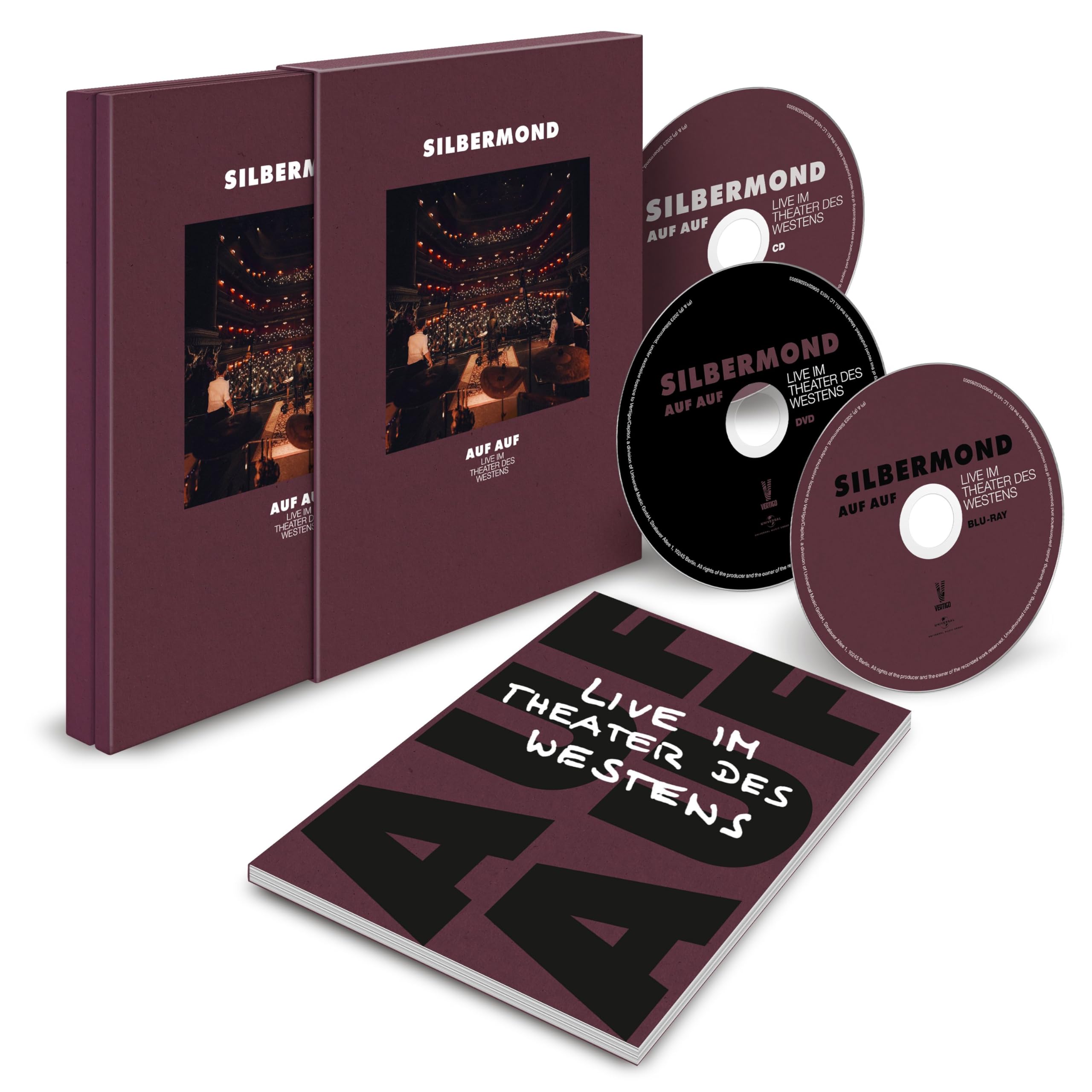 Auf auf: Live im Theater des Westens (CD/Dvd/Br)