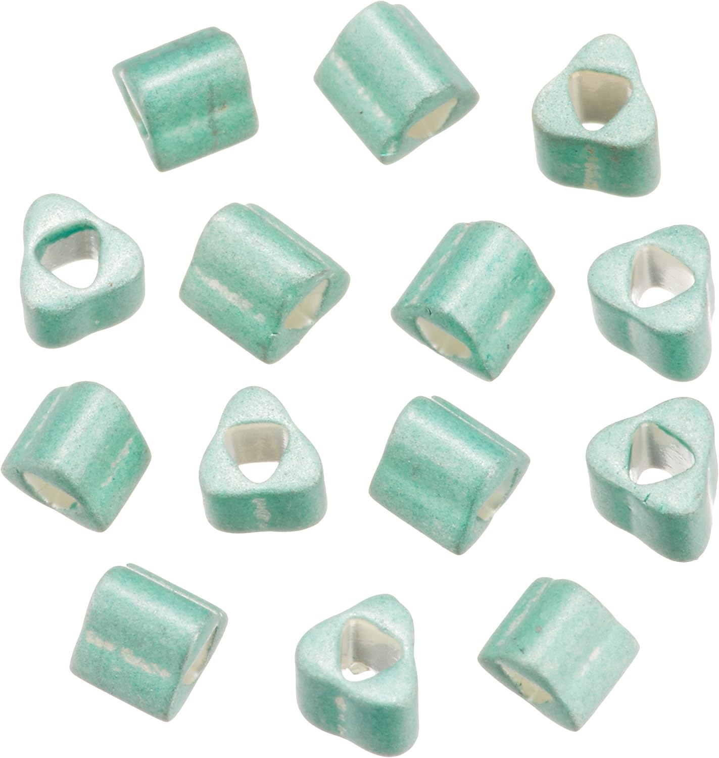 TOHO No.561F Triangular Medium Beads, α Rose Pack Beads, Outer Diameter Approx. 0.09 inches (2.2 mm), Approx. 0.2 oz (7 g)
