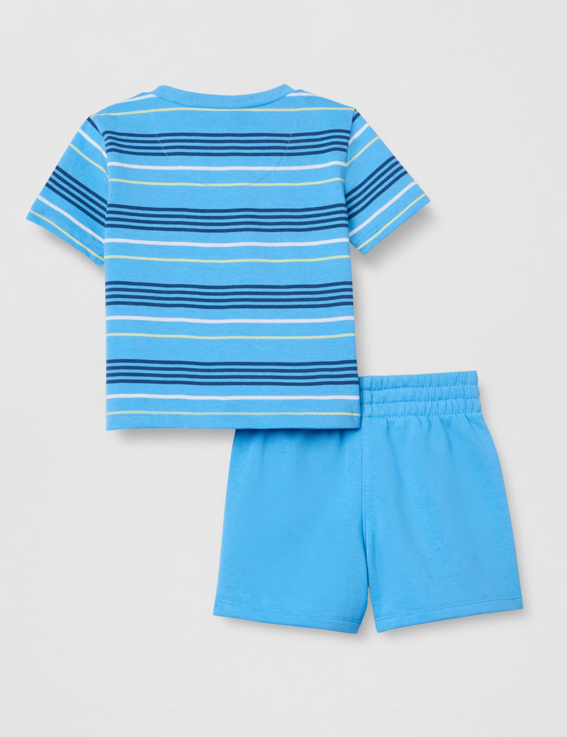 Nike Jungen Streifen Sportswear Club T-Shirt und Shorts 2-teiliges Outfit Set