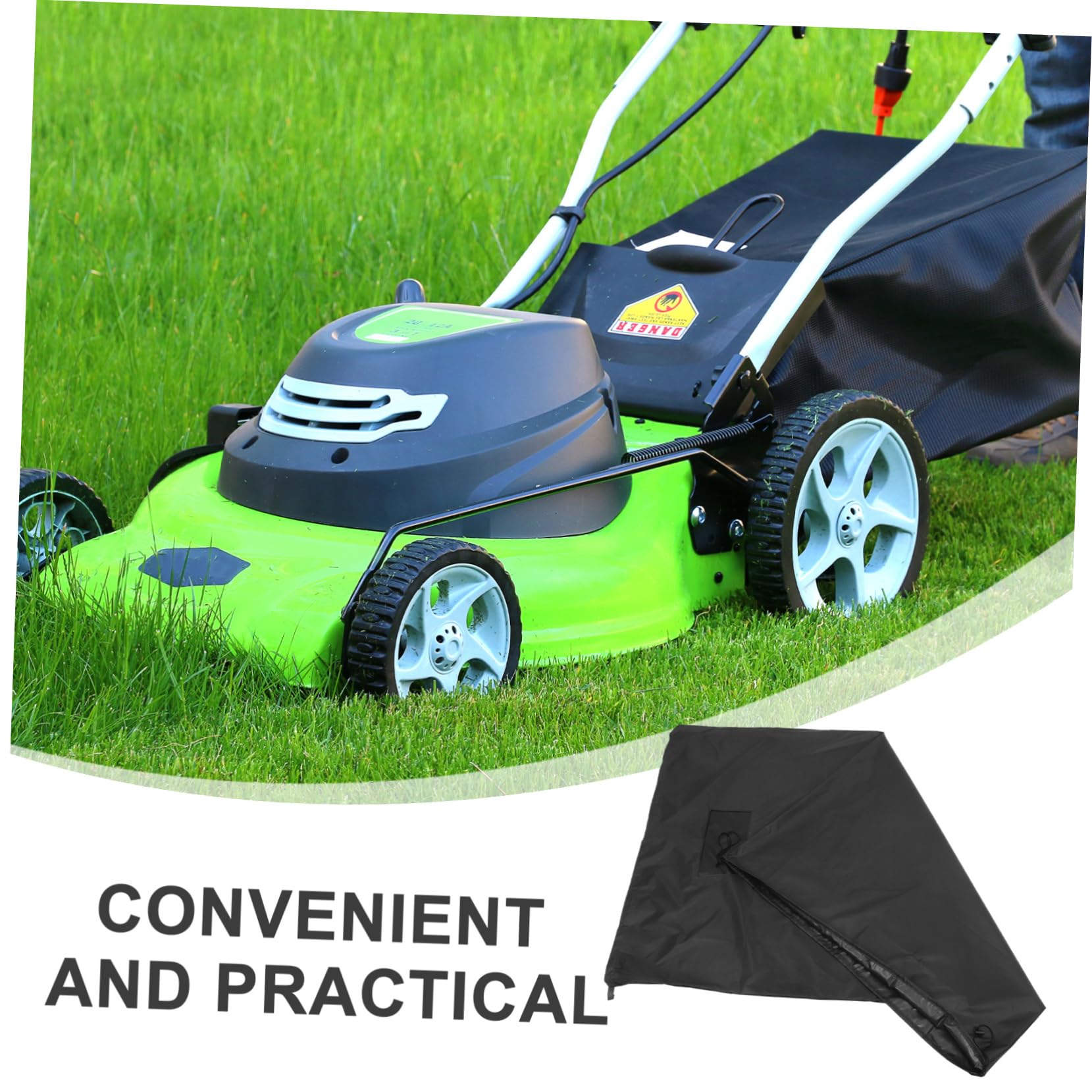 SUPVOX Bolsa Para Guardar De Oxford Para Tractor Cortacésped Reutilizable Para Jardín y Patio Para Recoger y Césped