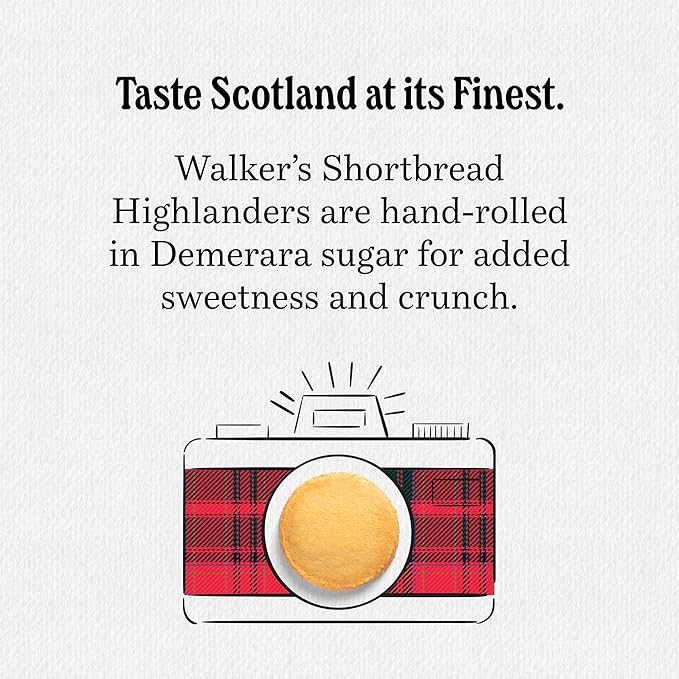 Walker's Shortbread Highlanders Galletas de Mantequilla 4.8 Oz miniatura 3