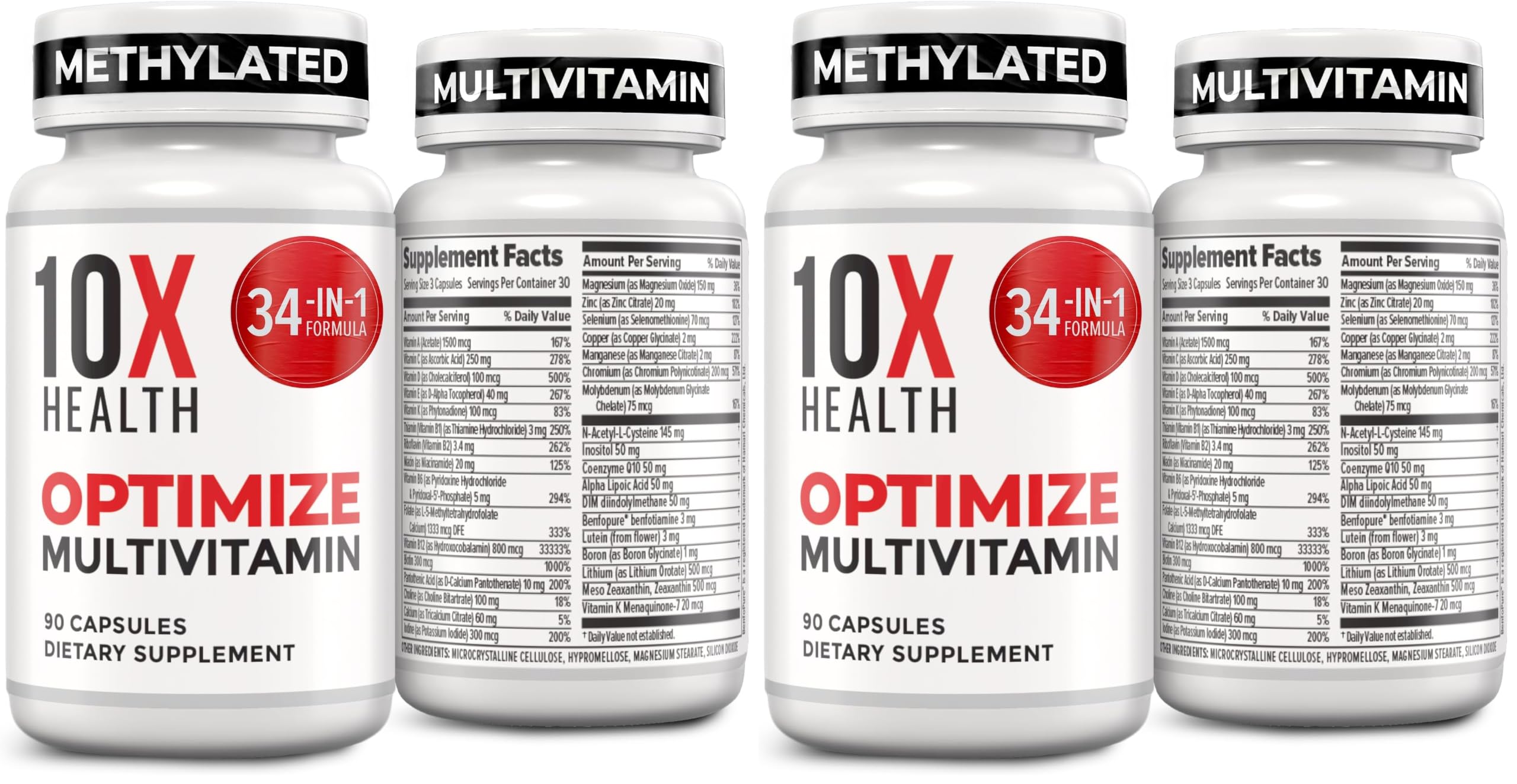 10X Health Methylated Multivitamin - 90 Capsules — Amazon image 11
