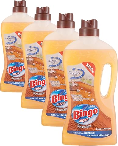 Bingo Ahşap Sandal Ağacı Ahşap Temizleyici (1 x 1000 mL) (4 paketi)