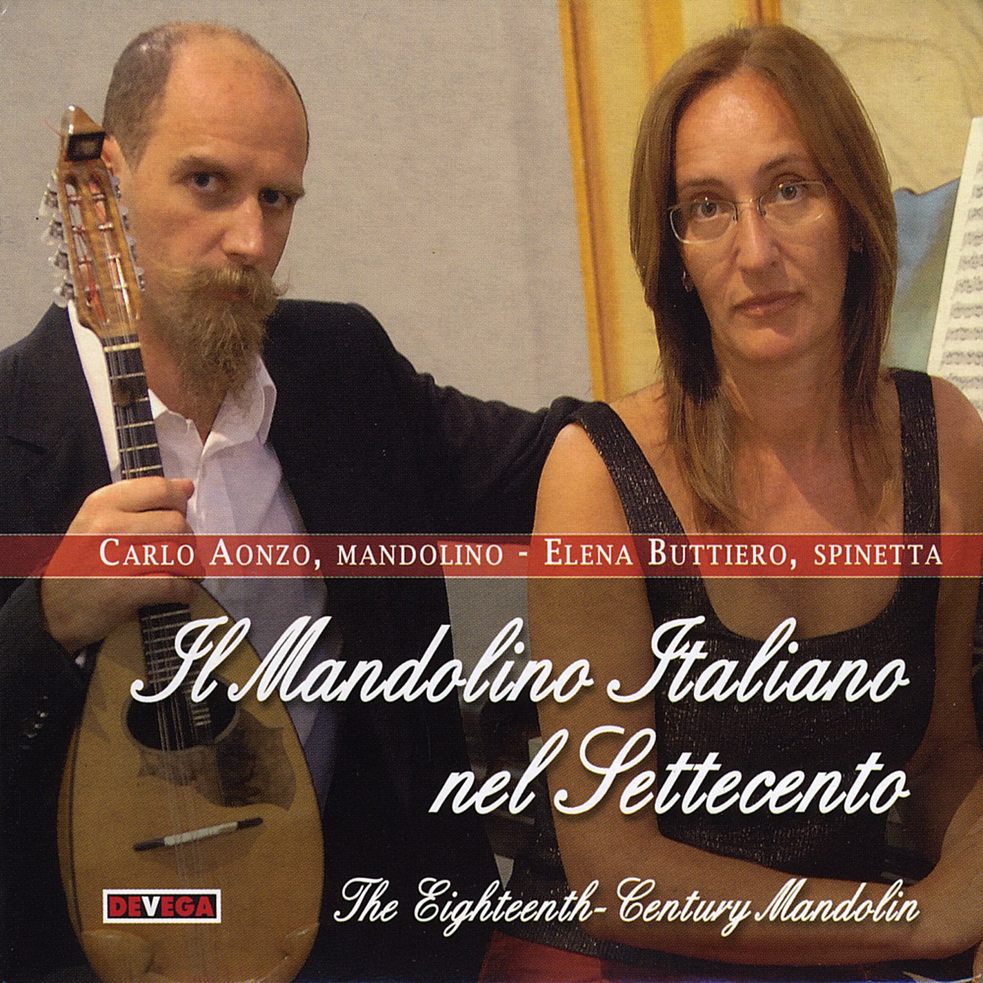 Eighteenth-Century Mandolin-Il Mandolino Italiano [Audio CD] Aonzo/Buttiero