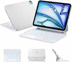 iPad本体 huba Amazon | HOU iPad Air 13/Pro 12.9 用 磁気キーボードケース