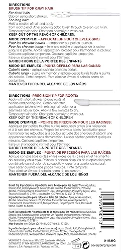 Miniatura 2 de Cover Your Gray Aplicador de punta de esponja y varita 2 en 1, color negro (paquete de 2)