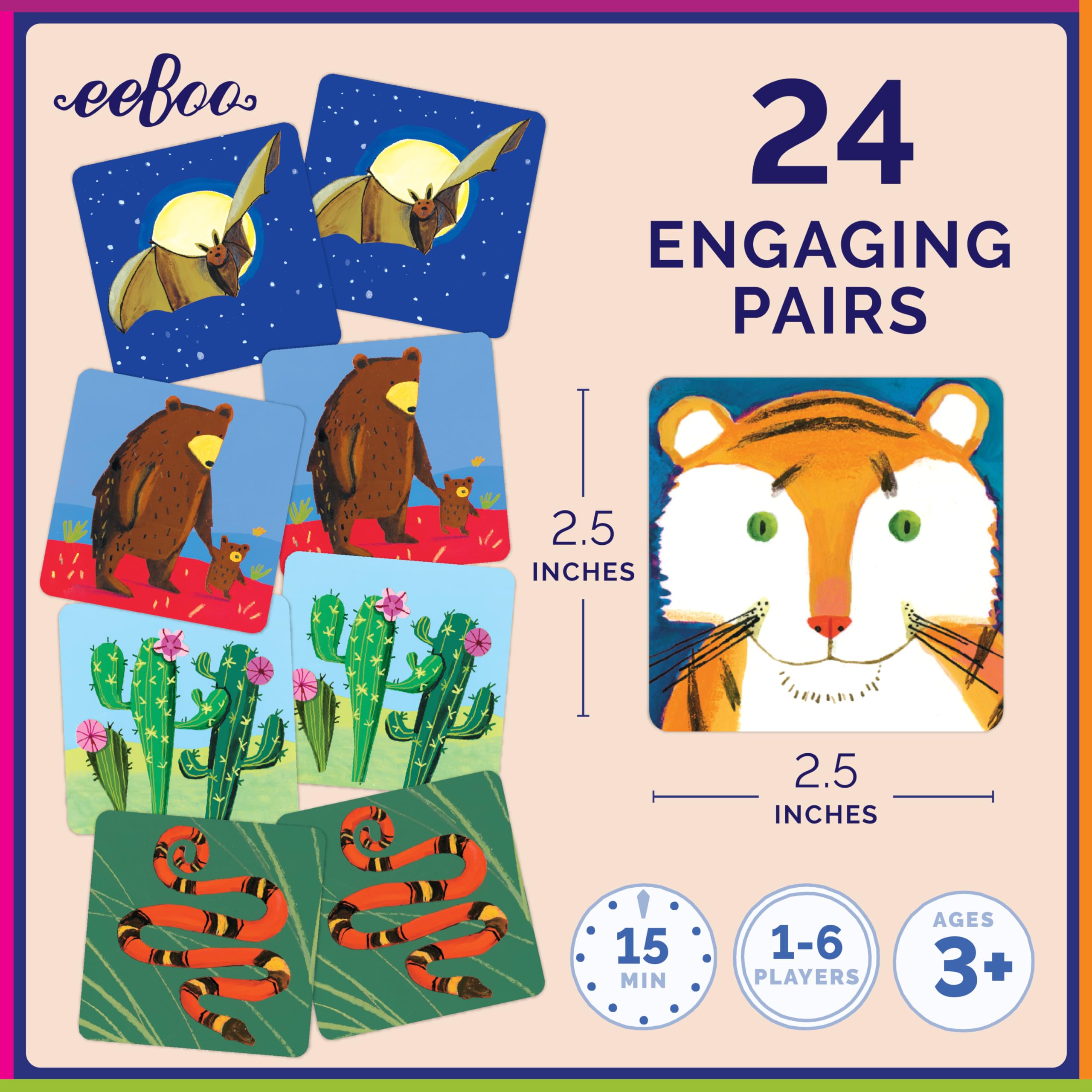 eeBoo - Memo vita sulla terra, gioco di carte (MGLOE3).