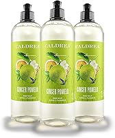 Vista 9 de Caldrea Jabón para platos, líquido biodegradable para lavar platos hecho con corteza de jabón y aloe vera, aroma de hoja de cedro de lavanda, 16