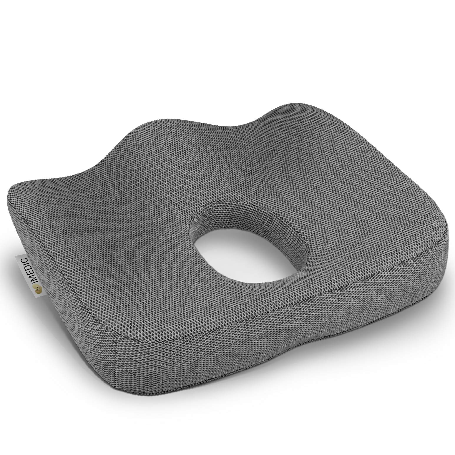 Medipaq Luxury Orthopaedic Coccyx Seat Cushion Designed to Relieve
