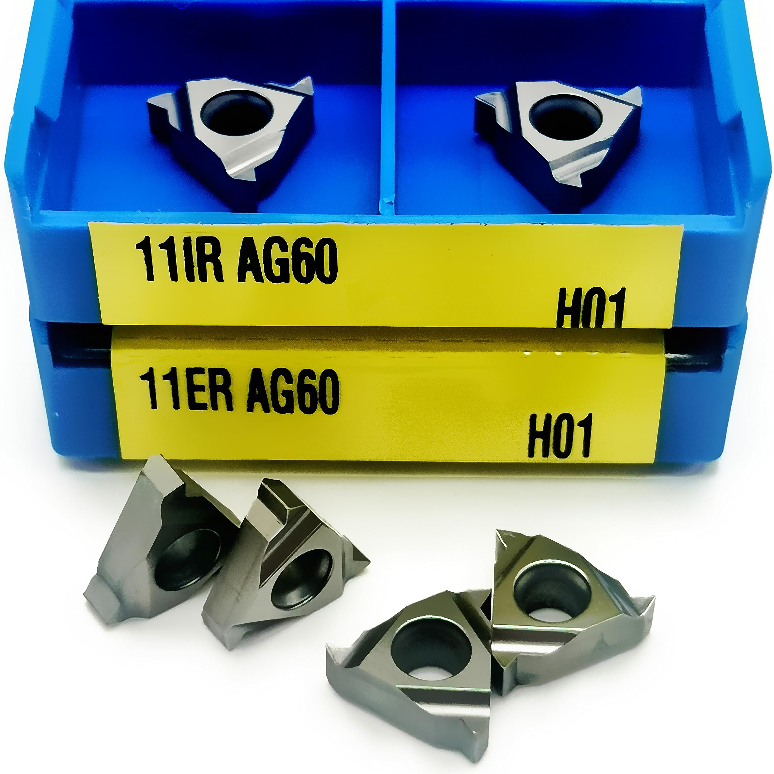 Inserti Carburo Tungsteno 10 Inserti In Carburo Di Tungsteno TCMT16T304 Per Tornitura - Ideali Per Acciaio E Acciaio Inox Tornitura Esterna - Foto 3