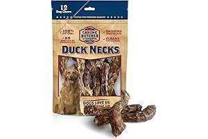 Duck Necks Dog Treats: USA-Raised, All-Natural Goodness