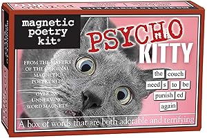 Psycho Kitty Magnetic Word Poetry Kit