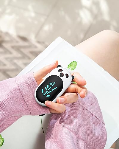 Miniatura 6 de Hand Warmers Rechargeable 2 Pack, 6000mAh Electric Hand Warmer Reusable, 20Hrs Long Heating, Portable Pocket Heater Handwarmer for Women Men,