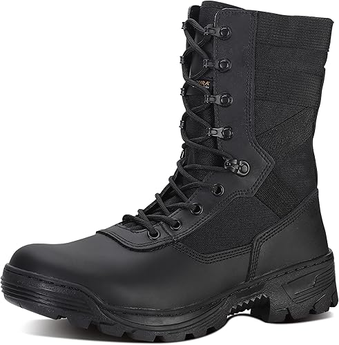 SAILOFO Botas militares para hombre, botas tácticas ligeras, botas de caza de selva para senderismo