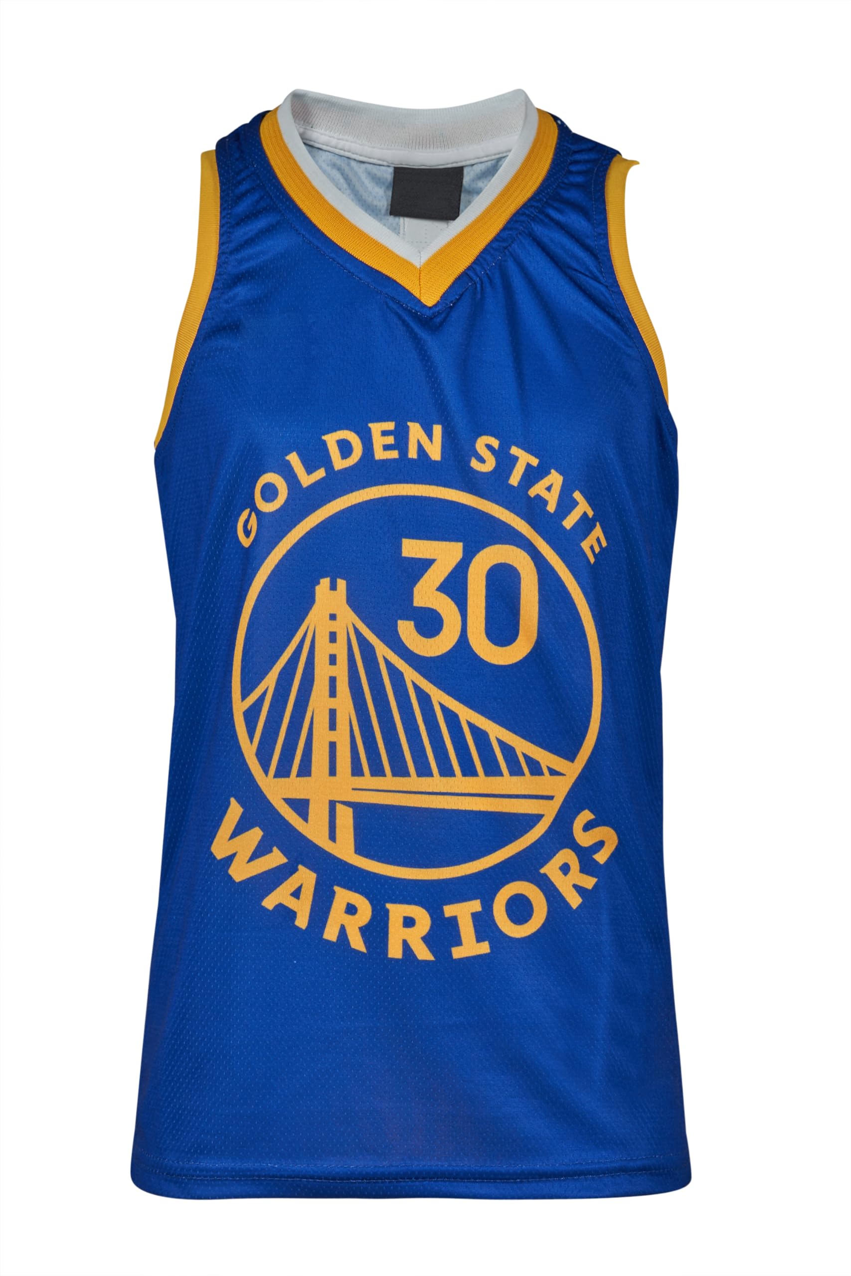 Warriors Stephen Curry - Maillot infantil de baloncesto, color negro y azul