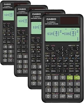Casio Scientific Calculator, Calculator, Calculation, Math Natural Display, 394 Functions, Functions fx-375ESA-N x4