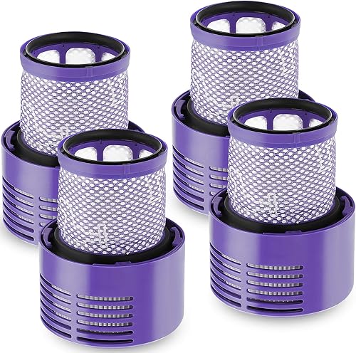 Vista 8 de Paquete de 2 filtros V10 de repuesto para Dyson Cyclone Series, Cyclone V10 Absolute, Cyclone V10 Animal, Cyclone V10 Motorhead, Cyclone V10 Total