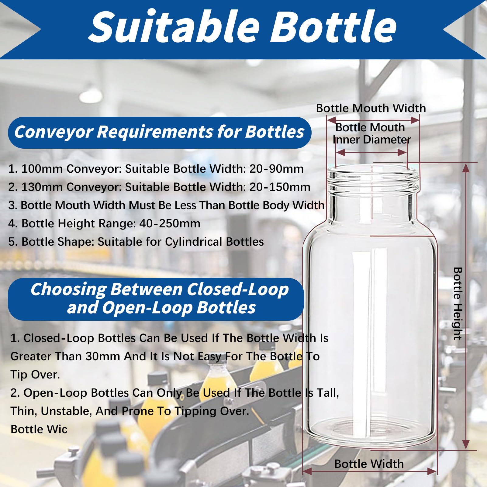 Dosificador de líquidos de 4 Cabezales con Cinta transportadora, Máquina automática de llenado de Botellas, Máquina de llenado (1-500 ml), Sistemas antigoteo, 6,5 l/min. 4H1200