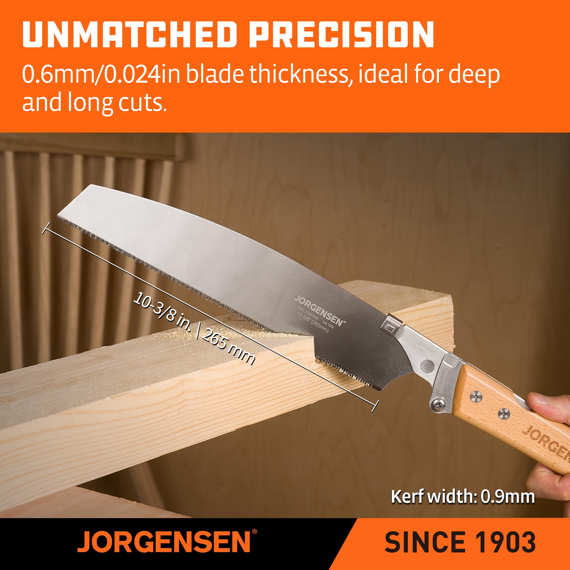 Jorgensen Kataba Pull Saw - Japanese Precision Tool -4