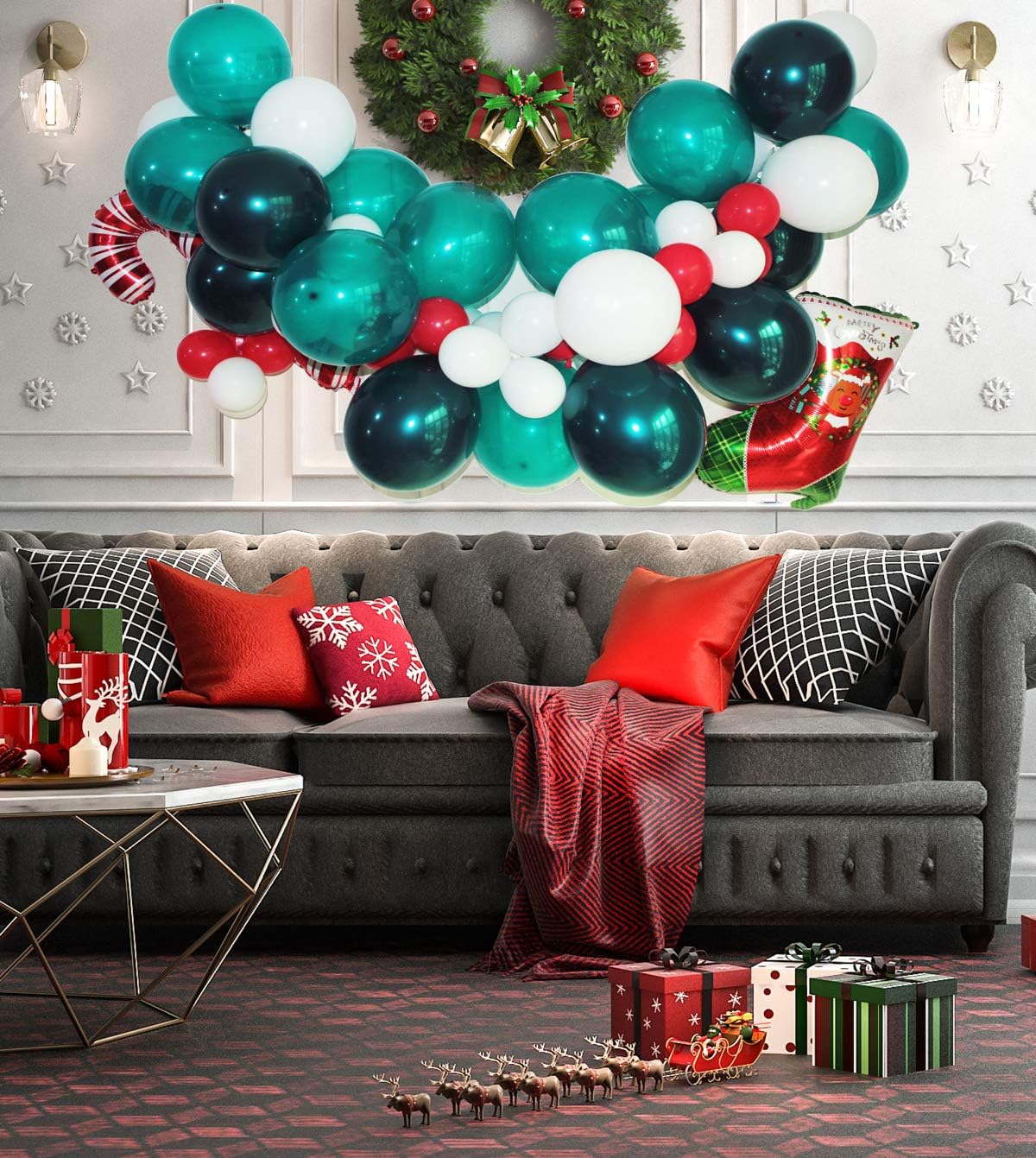 Xmas Balloon Garland Kit