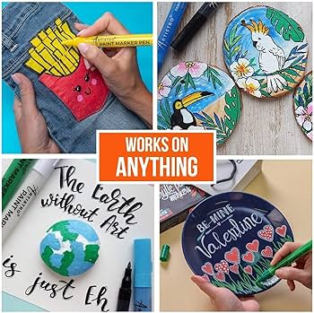 【リカルド・ゴンザレス】　ペインティング（キャンバスにアクリル）　【正規品】 Amazon.co.jp: ペイントペン ロックペインティング/セラミック