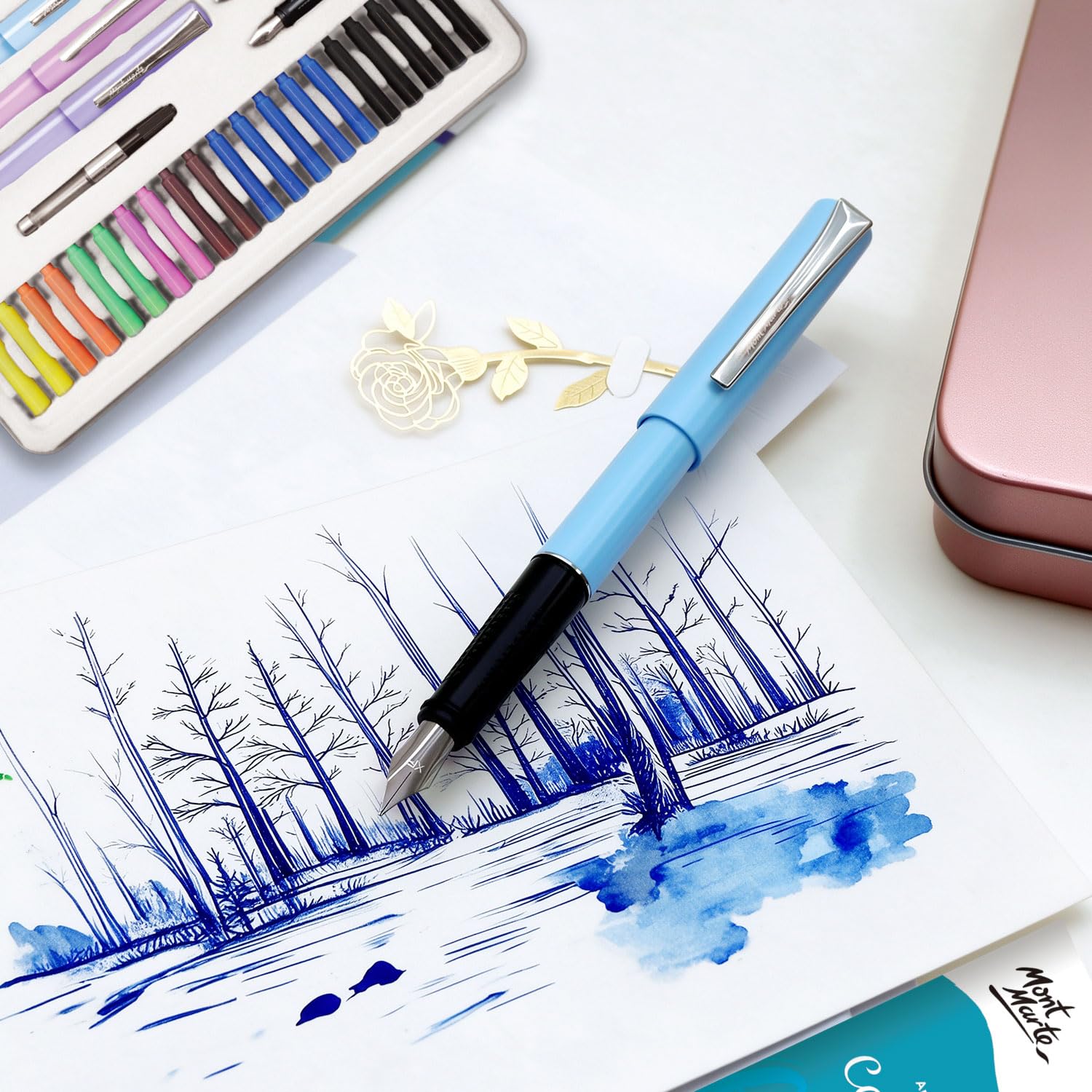 Mont Marte Calligraphy Set - Beginner Kit -2 Mont Marte Calligraphy Set - Beginner Kit -2