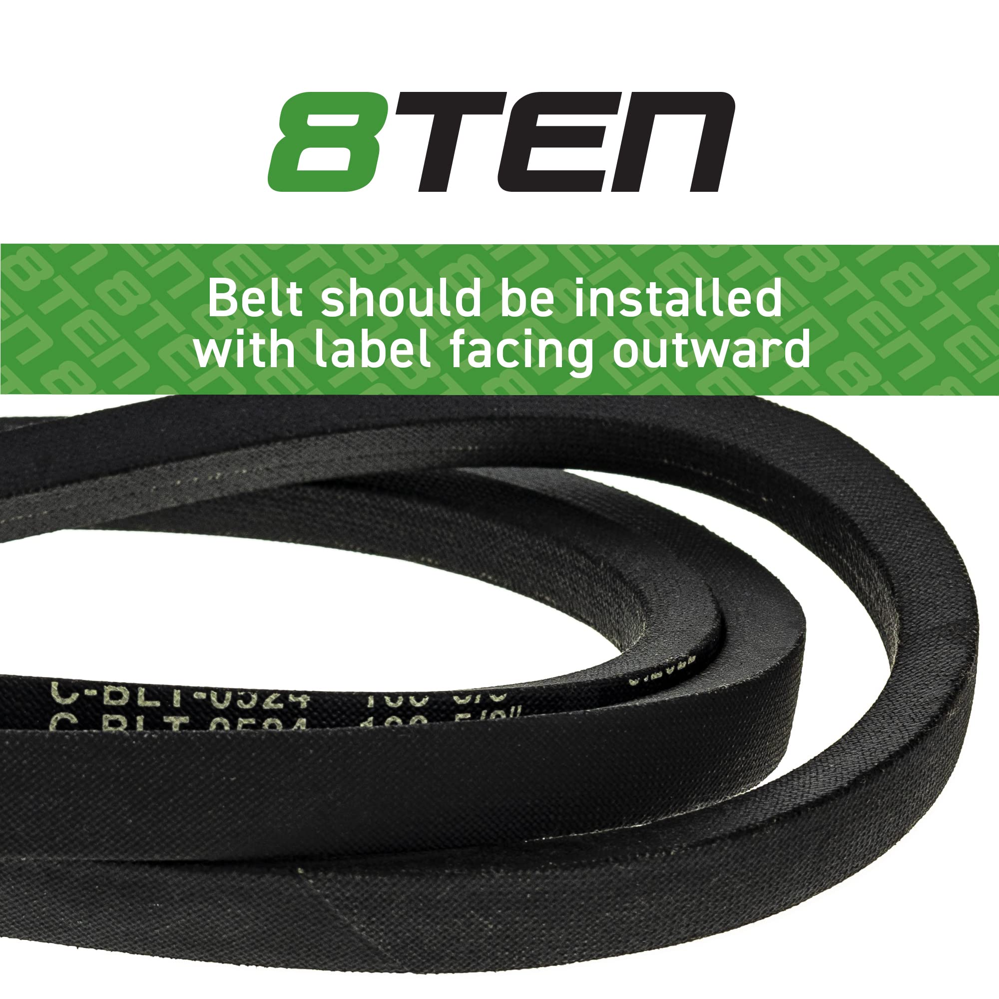 K*U様 belt W OVY Amazon.com : 8TEN Deck Belt for Exmark 48 54 inch Lazer Z CT HP