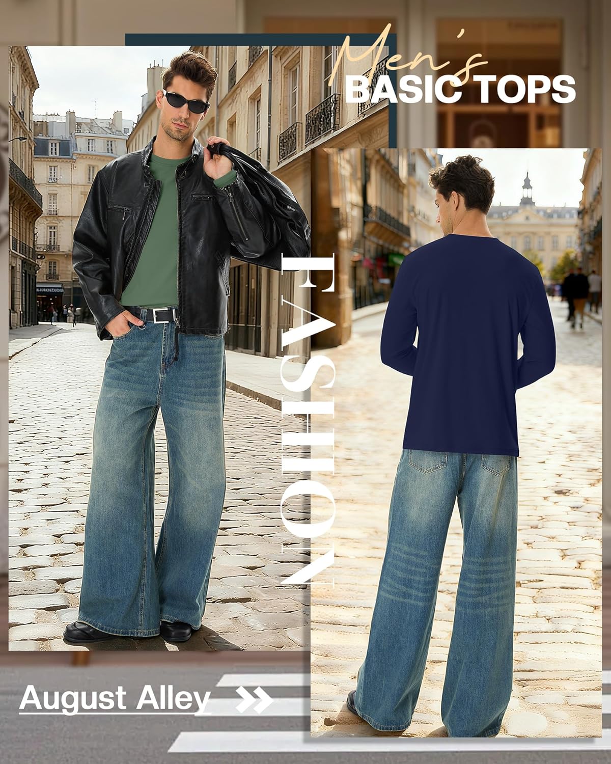 3 Pcs Mens Big and Tall Thermal Shirts Long Sleeve Crew Neck Base Layer Casual Fleece Plus Size Warm Sweatshirts - Image 6