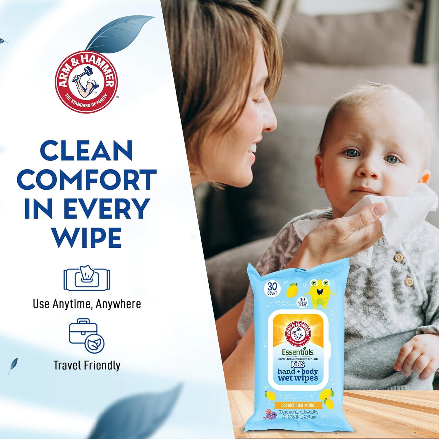 Stay Fresh Anywhere: Sea Monster Mango Baby Wipes Review