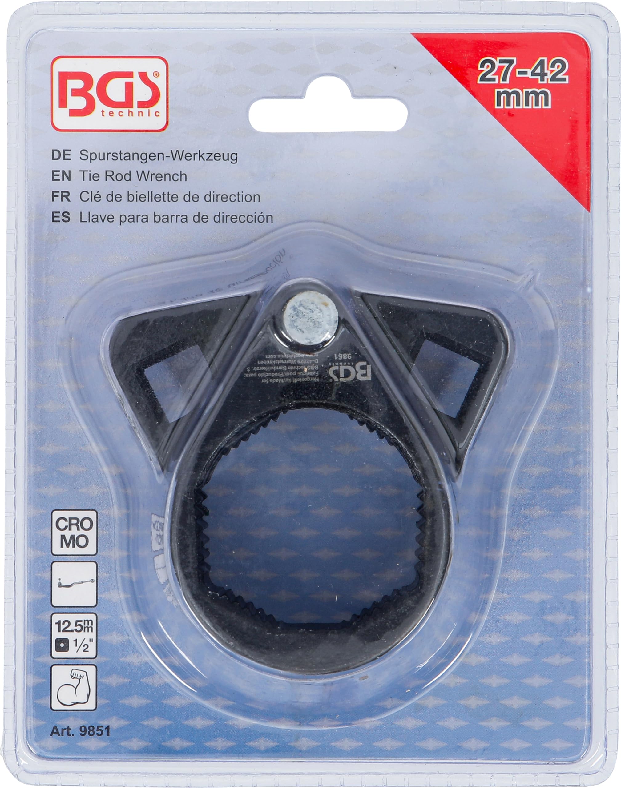 BGS 9851 | Clé de biellette de Direction | 12,5 mm (1/2") | 27-42 mm