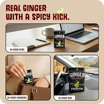 Big Sky Ginger Delights D'Anjou Pear Mints - Pack of 12