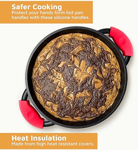 Miniatura 7 de Jean-Patrique The Whatever Pan, sartén de aluminio fundido con tapa de vidrio y asas de silicona