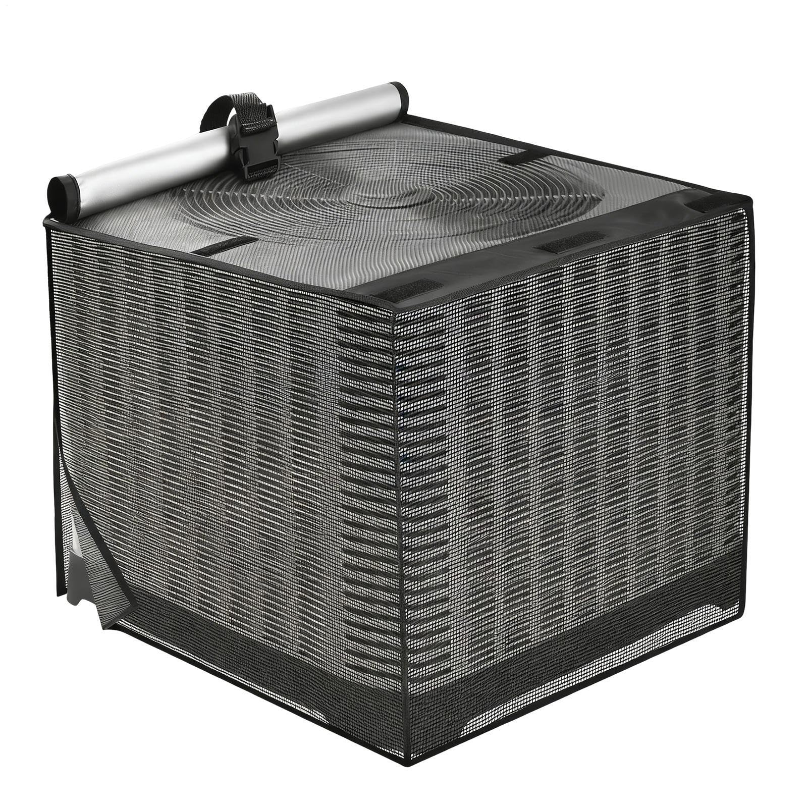 Aire Acondicionado Protector de malla impermeable | 2 en 1 de Aire Acondicionado Central Para invierno/verano y HVAC, contra hojas, agujas de pino y
